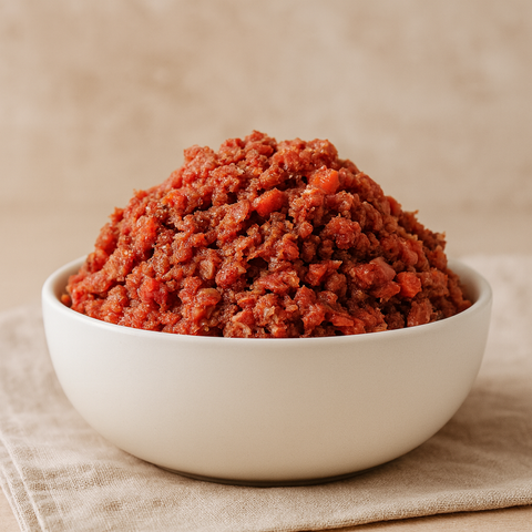 BARF Menü Lamm & Gemüse, Gewolft