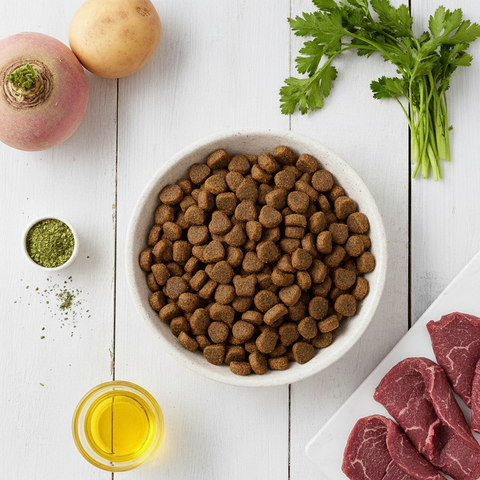 Feedlies cervo con patate