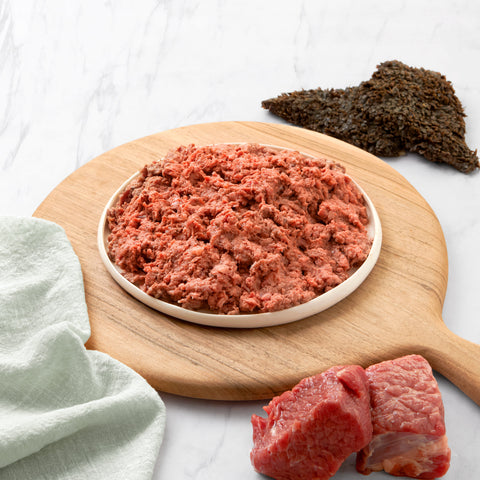 BARF-Menü Rind für Welpen – Der natürliche Start für gesunde Hundejahre