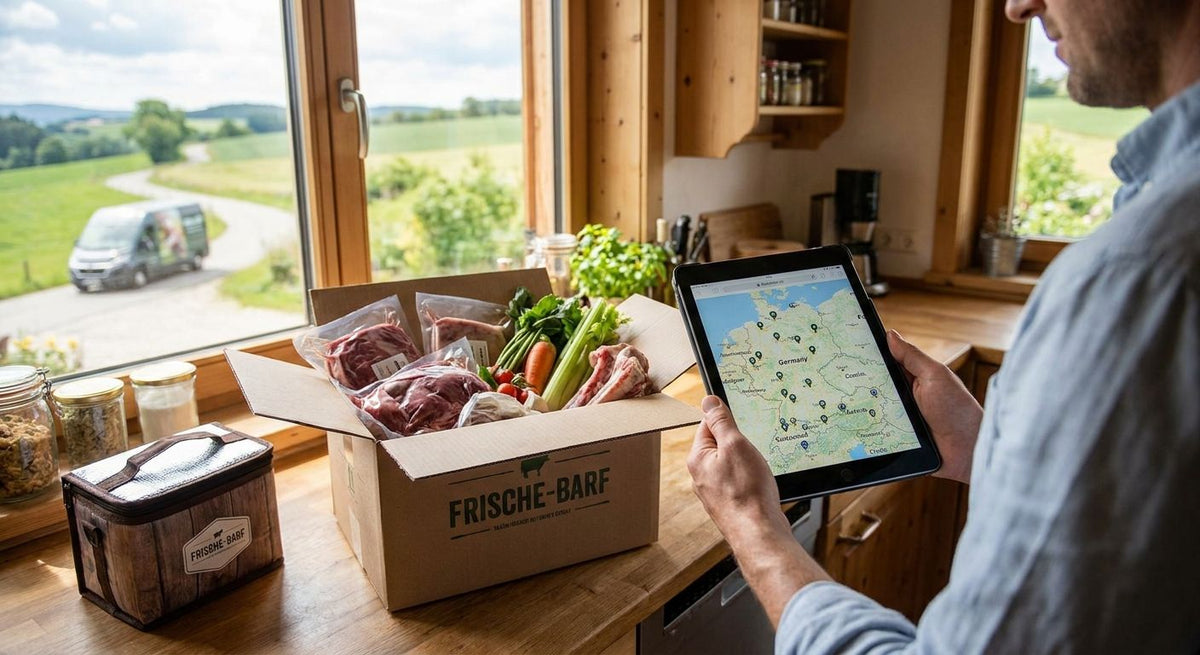 BARF in Deutschland, Österreich und der Schweiz bestellen: Ablauf