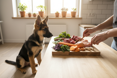 BARF für Welpen: Tipps für den gesunden Einstieg in die Rohfütterung