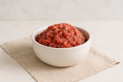 Gesunde BARF-Power für deinen Hund: Menü Rind Pansenpower, gewolft – natürlich, nährstoffreich & bekömmlich