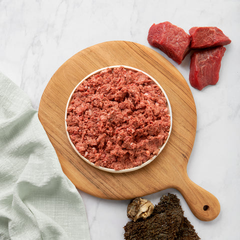 BARF Menu Rund Puppy, Gemalen