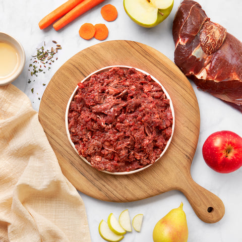 BARF Menu Paard & Groenten, Gemalen