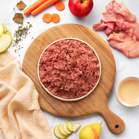 BARF Menu Konijn & Groenten, Gemalen