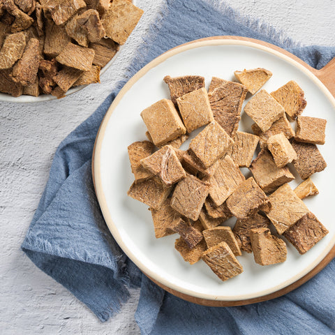 Rindergulasch Trockenbarf - Gefriergetrocknete Qualität