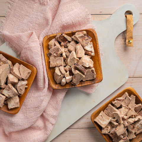 Lamb Hearts Dry Barf - Freeze-dried Quality