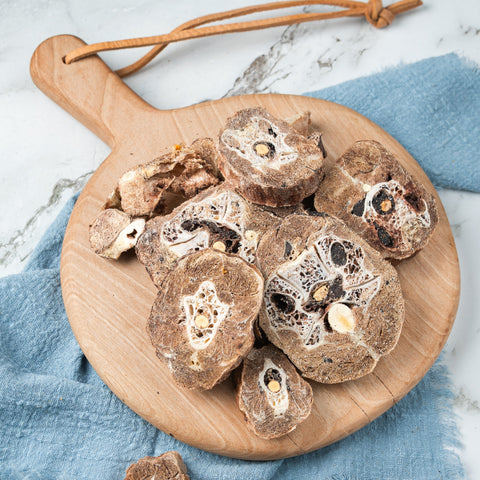 Straußenhals Scheiben Trockenbarf - Gefriergetrocknete Qualität