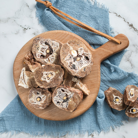 Straußenhals Scheiben Trockenbarf - Gefriergetrocknete Qualität