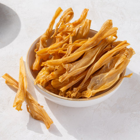 Bâtonnets en peau de lapin (10 cm) 