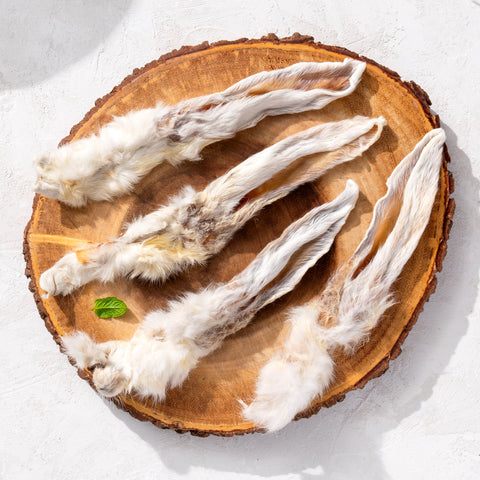 Oreilles de lapin avec fourrure