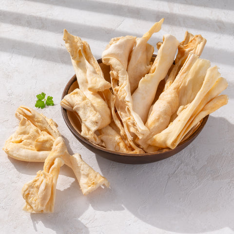 Bâtonnets en peau d'agneau (10 cm) 