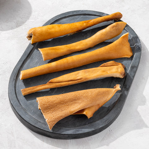 bâtonnets de cuir chevelu de cheval (10 cm) 