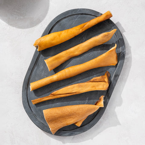 bâtonnets de cuir chevelu de cheval (10 cm) 