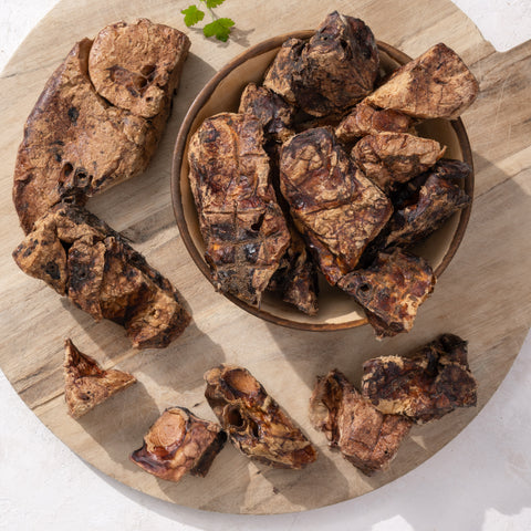 Morceaux de poumon de cheval (10 cm) 