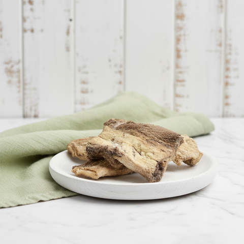 Lammhaut mit Fell Trockenbarf - Gefriergetrocknete Qualität